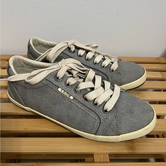 Taos Grey Canvas Woman’s Size 6 - Picture 6 of 6